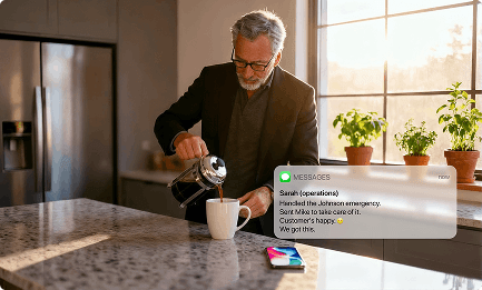 Could you step back without everything falling apart?